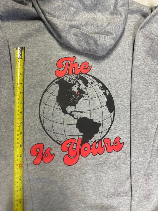 βπππ ππππππΎ π½ππΌππΏ"                          THE WORLD IS YOURS HOODIE (β25)